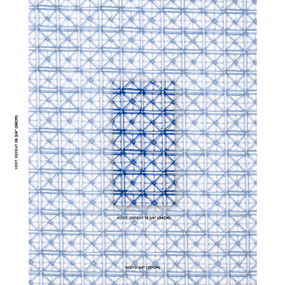 SCHUMACHER  MARY MCDONALD PORTAIL FRANCAIS INDOOR/OUTDOOR PRINTS,INDOOR/OUTDOOR,HIGH PERFORMANCE PRINTS,INDOOR/OUTDOOR,HIGH PERFORMANCE NAVY   - 180770