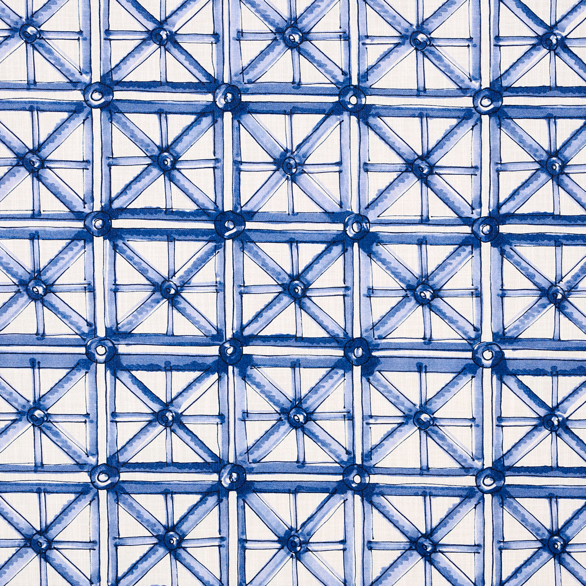 SCHUMACHER  MARY MCDONALD PORTAIL FRANCAIS INDOOR/OUTDOOR PRINTS,INDOOR/OUTDOOR,HIGH PERFORMANCE PRINTS,INDOOR/OUTDOOR,HIGH PERFORMANCE NAVY   - 180770