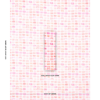 SCHUMACHER FABRIC  MARY MCDONALD PALETTE INDOOR/OUTDOOR   BLUSH   - 180782