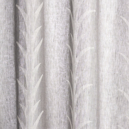 SCHUMACHER  ESSENTIALS: SHEERS & CASEMENTS ACANTHUS STRIPE SHEER SHEERS & CASEMENTS SHEERS & CASEMENTS CARBON   - 180801