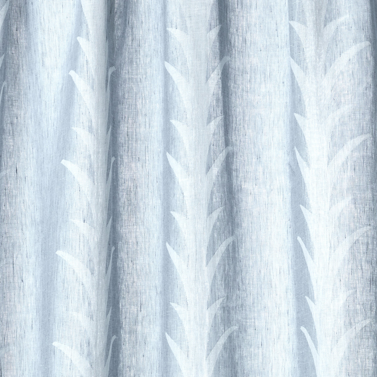 SCHUMACHER  ESSENTIALS: SHEERS & CASEMENTS ACANTHUS STRIPE SHEER SHEERS & CASEMENTS SHEERS & CASEMENTS SLATE   - 180802
