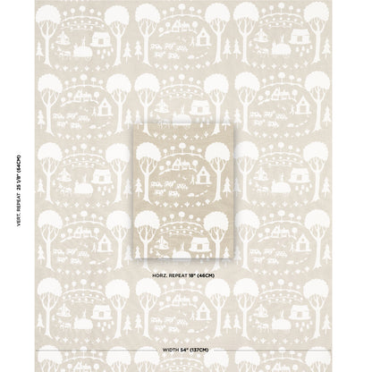SCHUMACHER  YANKEE DOODLE DANDY FARM SCENE   Neutral   - 180882