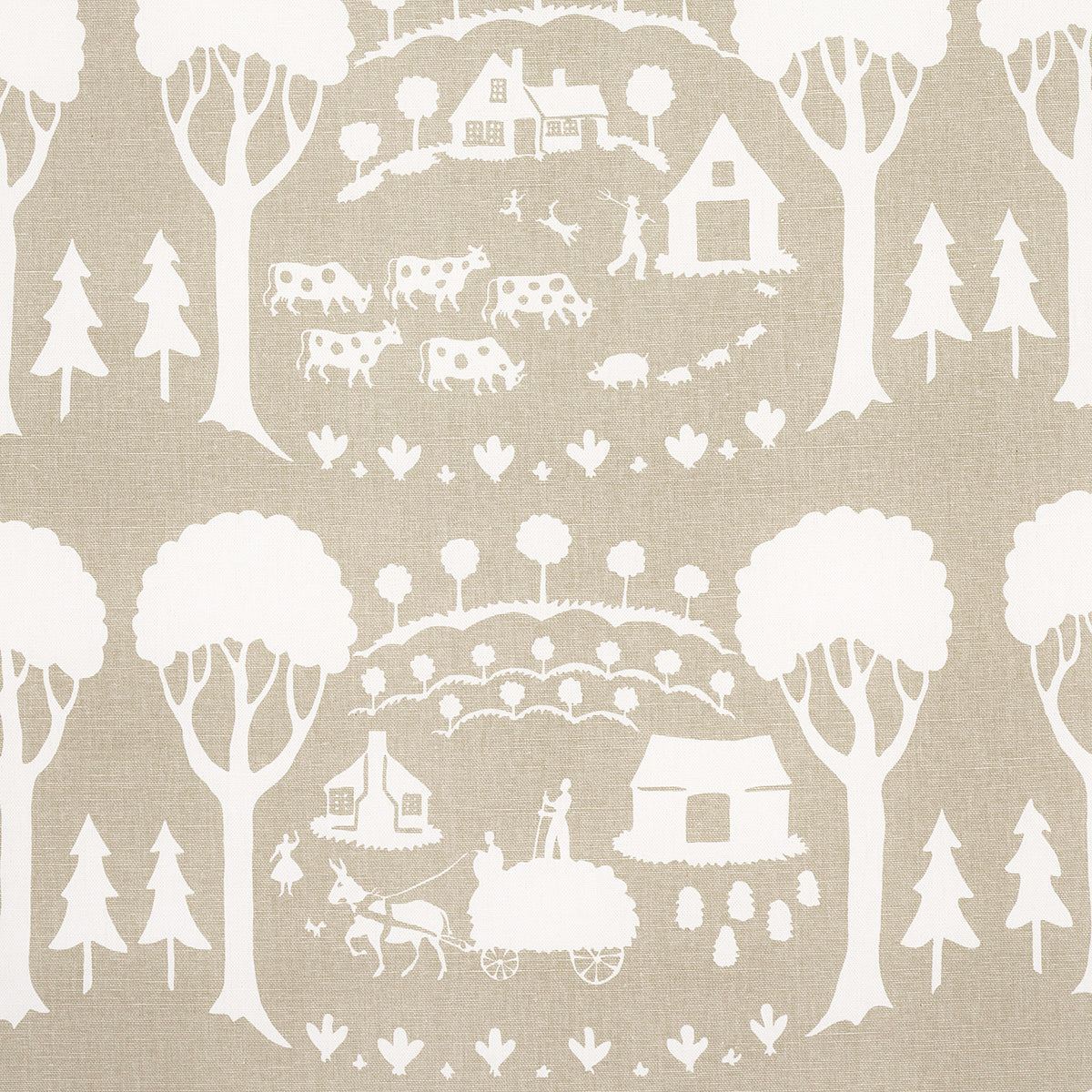 SCHUMACHER  YANKEE DOODLE DANDY FARM SCENE   Neutral   - 180882