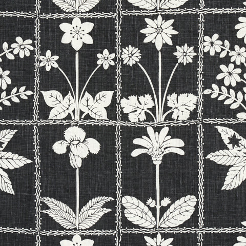 SCHUMACHER  FOLLY COVE GEORGIA WILDFLOWERS   Black   - 180893