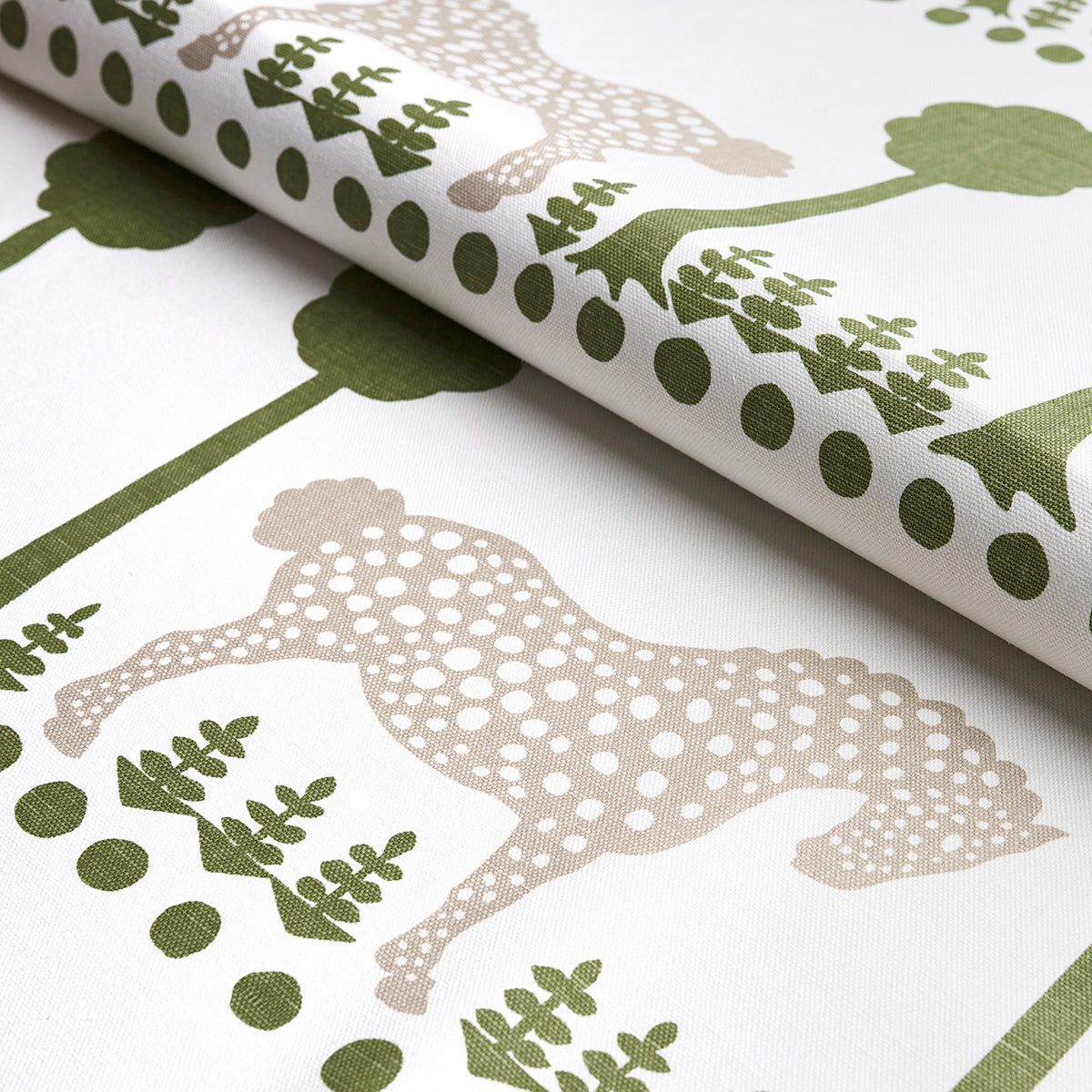 SCHUMACHER  FOLLY COVE POLKA DOT PONY   Olive   - 180900