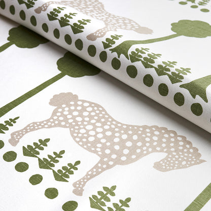 SCHUMACHER  FOLLY COVE POLKA DOT PONY   Olive   - 180900