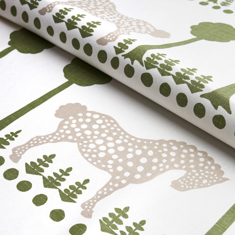 SCHUMACHER  FOLLY COVE POLKA DOT PONY   Olive   - 180900