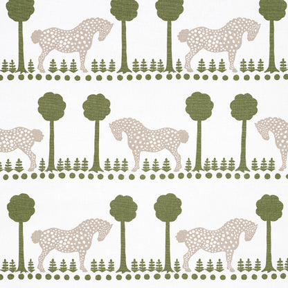 SCHUMACHER  FOLLY COVE POLKA DOT PONY   Olive   - 180900