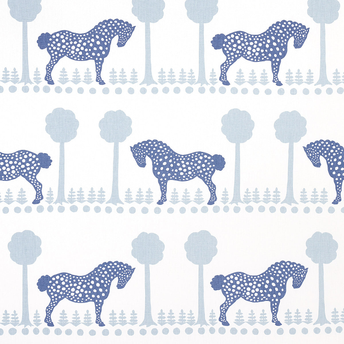 SCHUMACHER  FOLLY COVE POLKA DOT PONY   Blue   - 180901