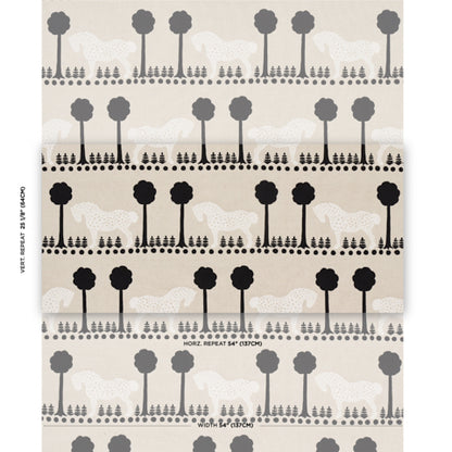SCHUMACHER  FOLLY COVE POLKA DOT PONY   Natural   - 180902