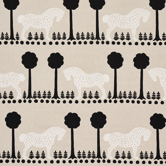 SCHUMACHER  FOLLY COVE POLKA DOT PONY   Natural   - 180902