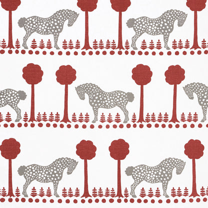 SCHUMACHER  FOLLY COVE POLKA DOT PONY   Red   - 180903