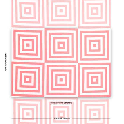 SCHUMACHER  ISOLA INDOOR/OUTDOOR ROXBURY INDOOR/OUTDOOR   Coral   - 180923