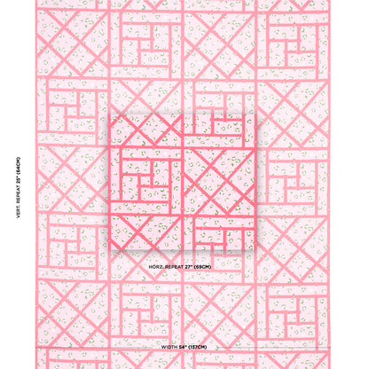 SCHUMACHER  CRISTINA BUCKLEY FANCY BEAST INDOOR/ OUTDOOR PRINTS,HIGH PERFORMANCE,INDOOR/OUTDOOR PRINTS,HIGH PERFORMANCE,INDOOR/OUTDOOR PALM BEACH PINK   - 180953