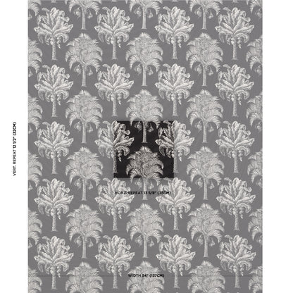 SCHUMACHER  SWING TIME INDOOR/OUTDOOR GRAND PALMS INDOOR/OUTDOOR PRINTS,HIGH PERFORMANCE,INDOOR/OUTDOOR PRINTS,HIGH PERFORMANCE,INDOOR/OUTDOOR BLACK   - 180962