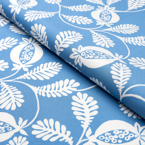 SCHUMACHER  INDOOR/OUTDOOR PRINTS LANZADERA VINE INDOOR/OUTDOOR   Ocean   - 180990