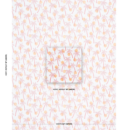 SCHUMACHER  ISOLA INDOOR/OUTDOOR CLARABELLA PALM INDOOR/OUTDOOR PRINTS,INDOOR/OUTDOOR PRINTS,INDOOR/OUTDOOR CITRUS   - 181010