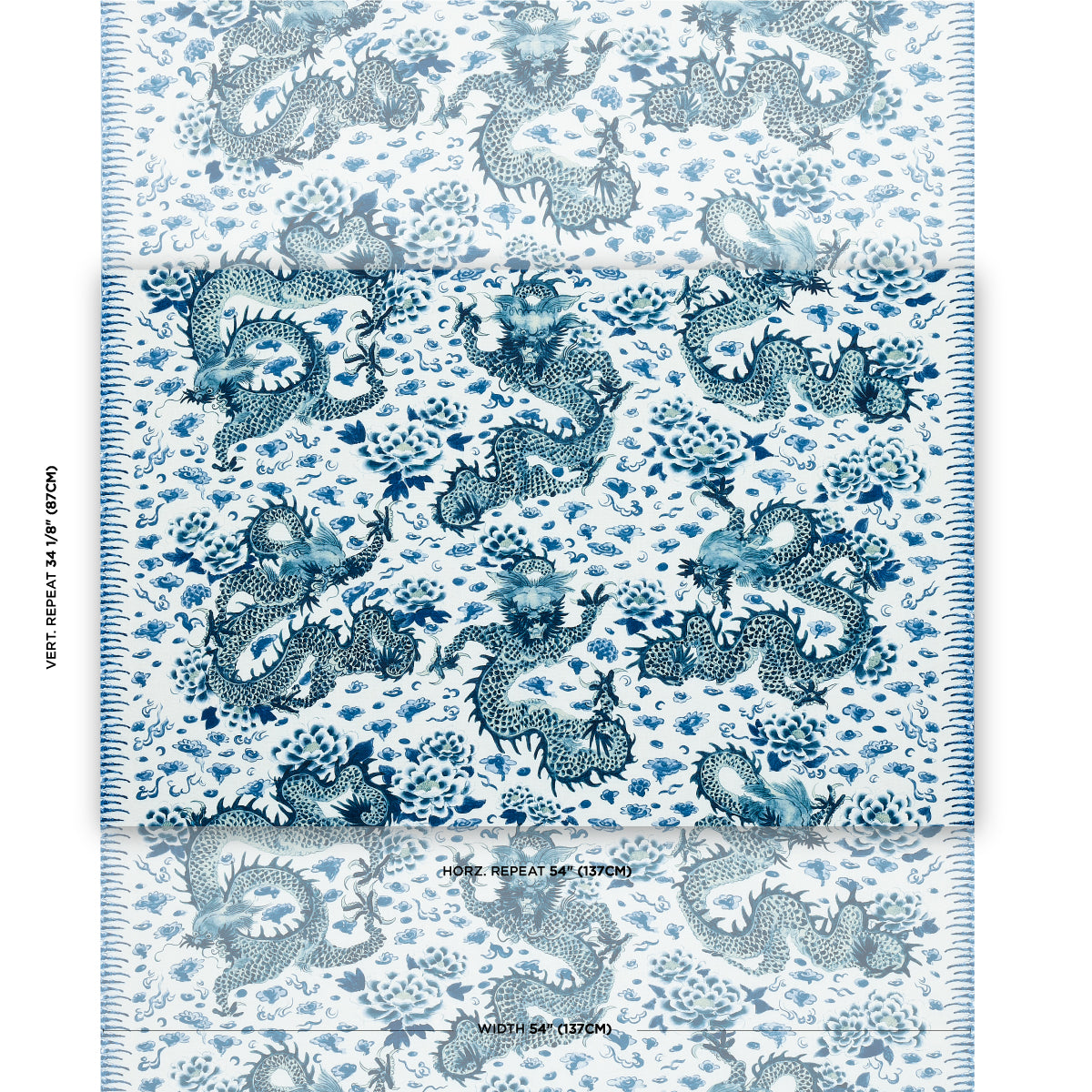 SCHUMACHER  MARY MCDONALD EMPRESS DRAGON PRINTS PRINTS DELFT   - 181030