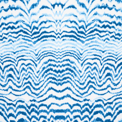 SCHUMACHER  TRINA TURK INK WAVE PRINT INDOOR/OUTDOOR   Indigo   - 181050