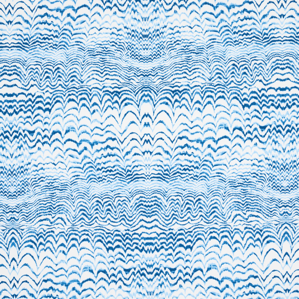 SCHUMACHER  TRINA TURK INK WAVE PRINT INDOOR/OUTDOOR   Indigo   - 181050