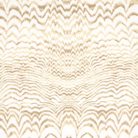 SCHUMACHER  TRINA TURK INK WAVE PRINT INDOOR/OUTDOOR   Natural   - 181051