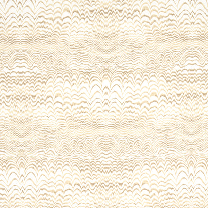 SCHUMACHER  TRINA TURK INK WAVE PRINT INDOOR/OUTDOOR   Natural   - 181051