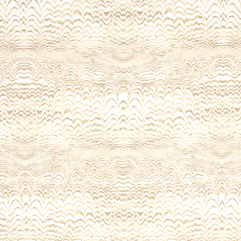 SCHUMACHER  TRINA TURK INK WAVE PRINT INDOOR/OUTDOOR   Natural   - 181051