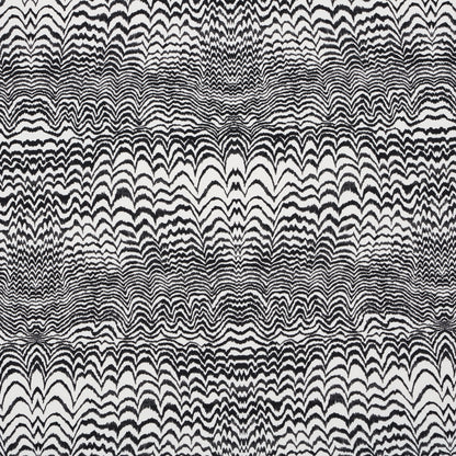 SCHUMACHER  TRINA TURK INK WAVE PRINT INDOOR/OUTDOOR   Black   - 181052