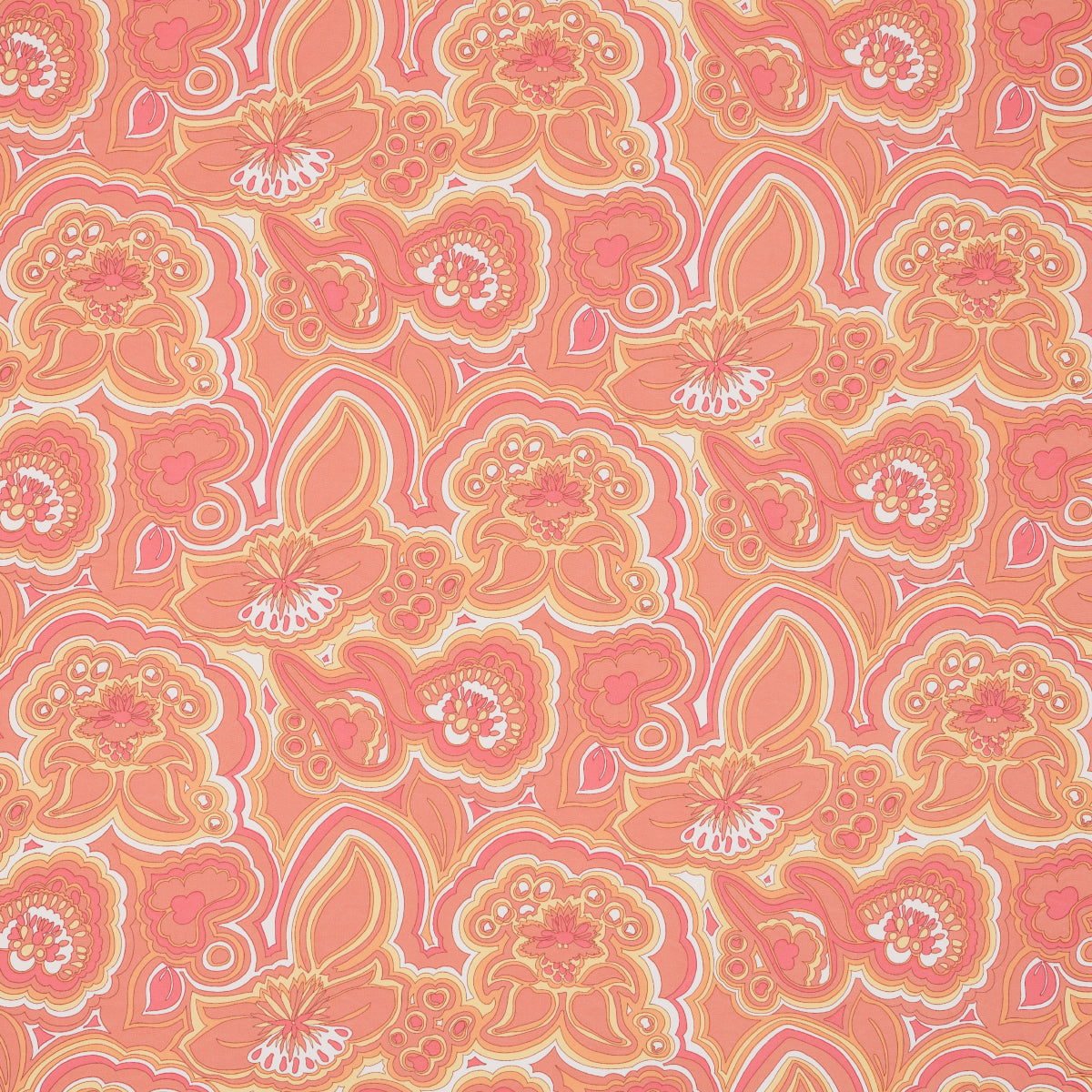 SCHUMACHER  TRINA TURK MORNING SUNRISE INDOOR/OUTDOOR   Citrus   - 181062