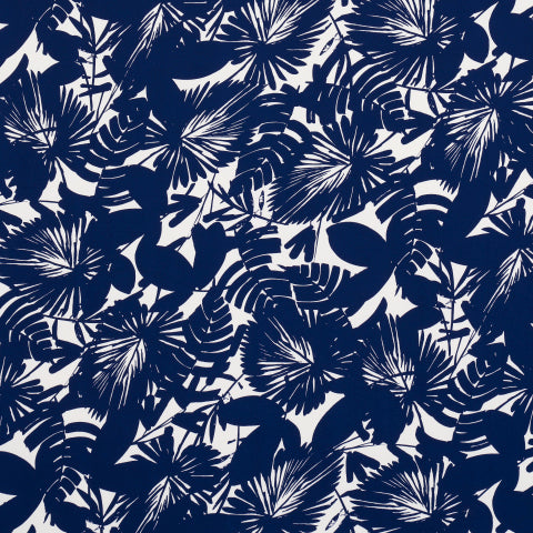 SCHUMACHER  TRINA TURK PALISADES PALM INDOOR/OUTDOOR   Indigo   - 181070
