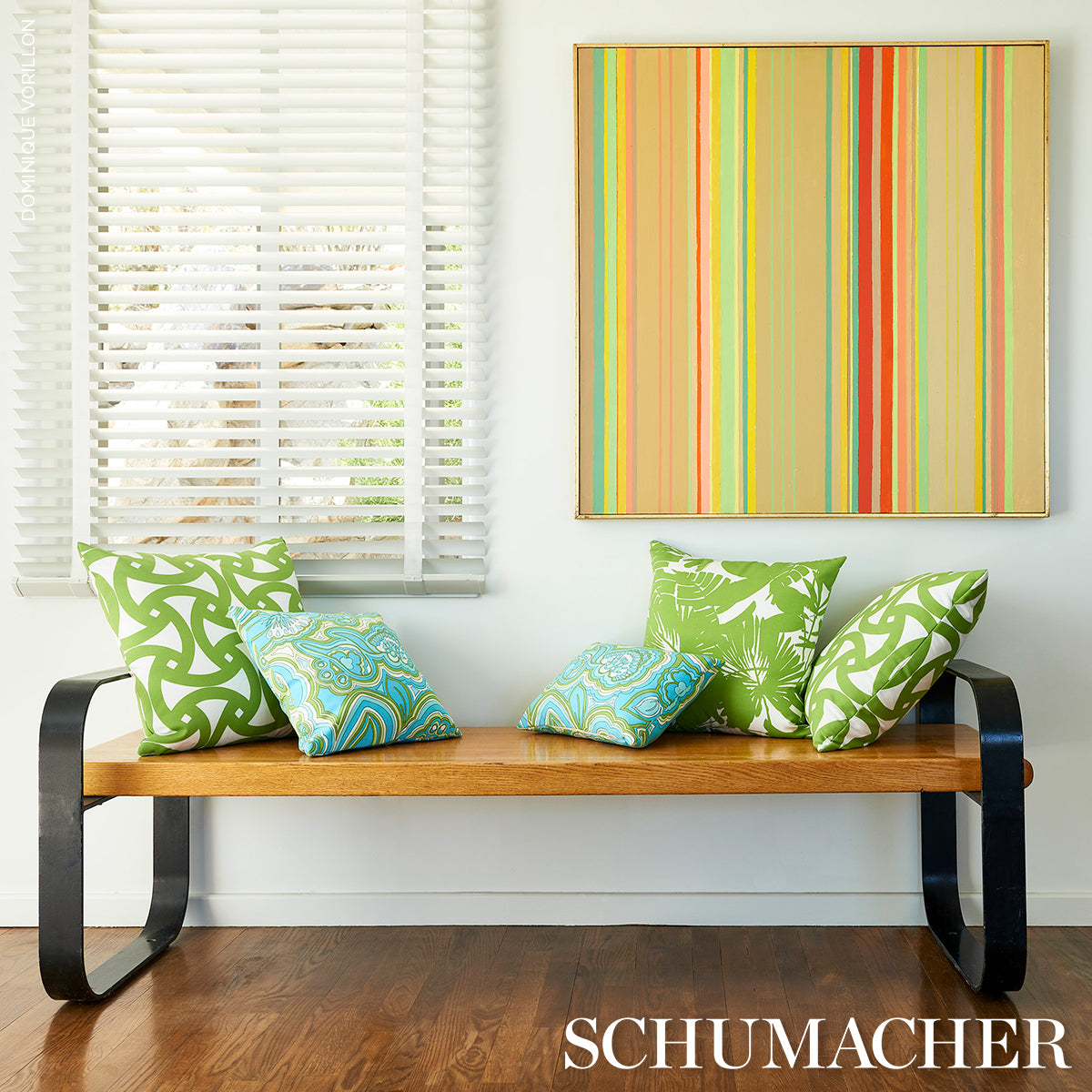 SCHUMACHER  TRINA TURK PALISADES PALM INDOOR/OUTDOOR   Fern   - 181071