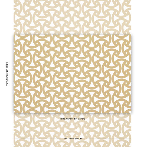 SCHUMACHER  TRINA TURK SANTORINI PRINT INDOOR/OUTDOOR   Desert   - 181080