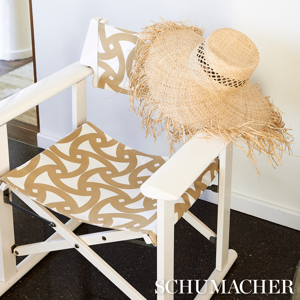 SCHUMACHER  TRINA TURK SANTORINI PRINT INDOOR/OUTDOOR   Desert   - 181080