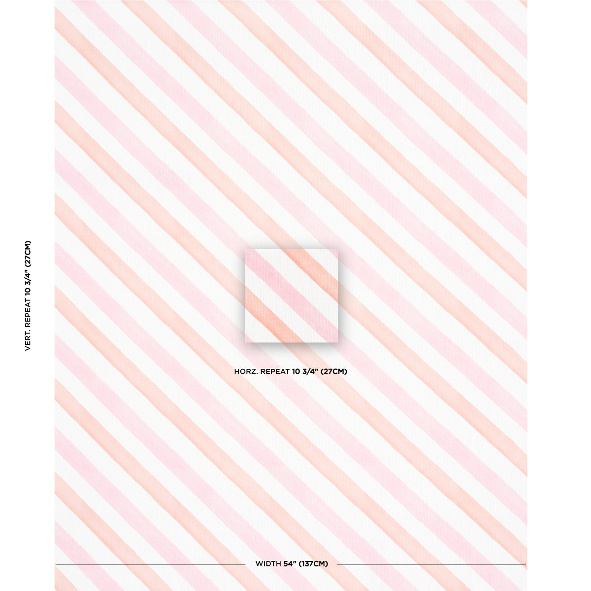 SCHUMACHER  ISOLA INDOOR/OUTDOOR SEASIDE STRIPE INDOOR/OUTDOOR PRINTS,INDOOR/OUTDOOR PRINTS,INDOOR/OUTDOOR SORBET   - 181260