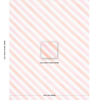 SCHUMACHER  ISOLA INDOOR/OUTDOOR SEASIDE STRIPE INDOOR/OUTDOOR PRINTS,INDOOR/OUTDOOR PRINTS,INDOOR/OUTDOOR SORBET   - 181260