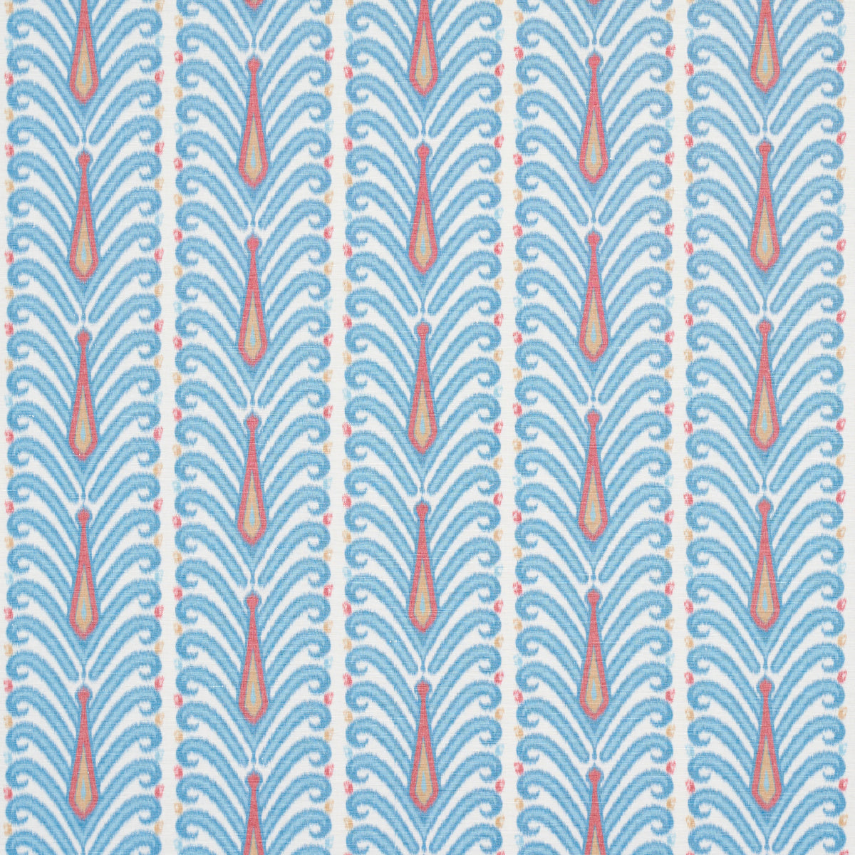 SCHUMACHER  IKATS AUGUSTINE IKAT PRINTS PRINTS PEACOCK   - 181270