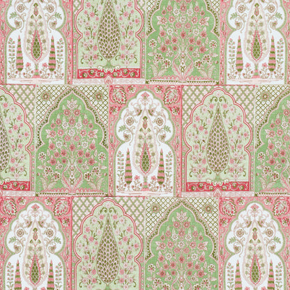 SCHUMACHER  JACARANDA  BARRA PALACE PRINTS PRINTS PINK , GREEN   - 181312
