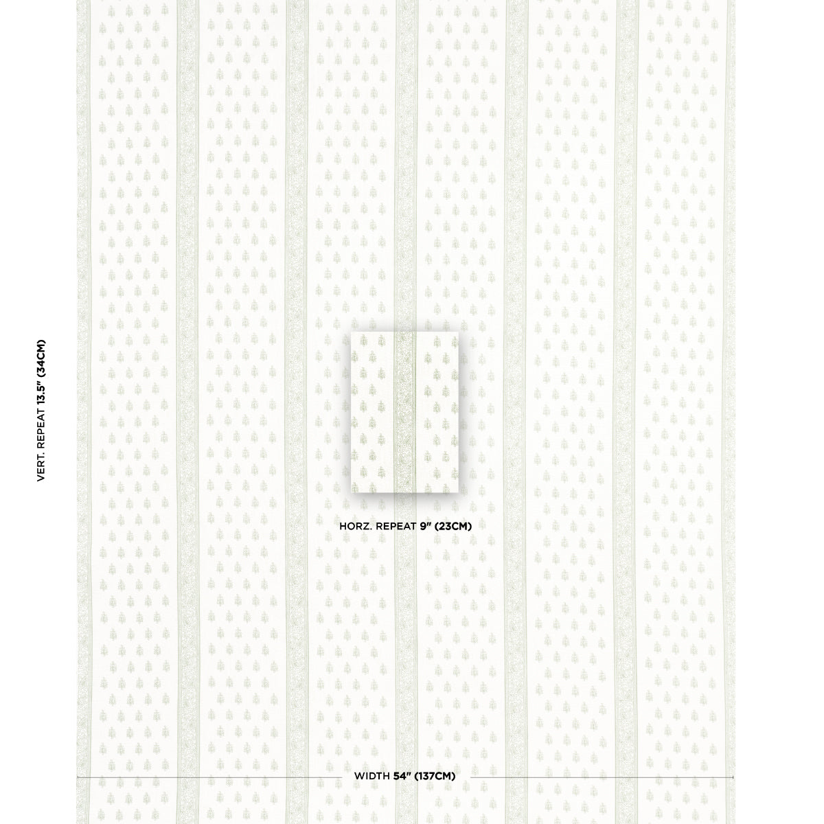 SCHUMACHER  JACARANDA KATSURA STRIPE PRINTS PRINTS LEAF   - 181332