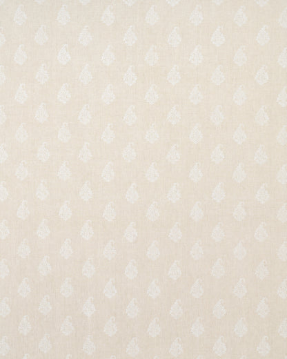 SCHUMACHER  JACARANDA KERALA PAISLEY PRINTS PRINTS WHITE ON NEUTRAL   - 181350