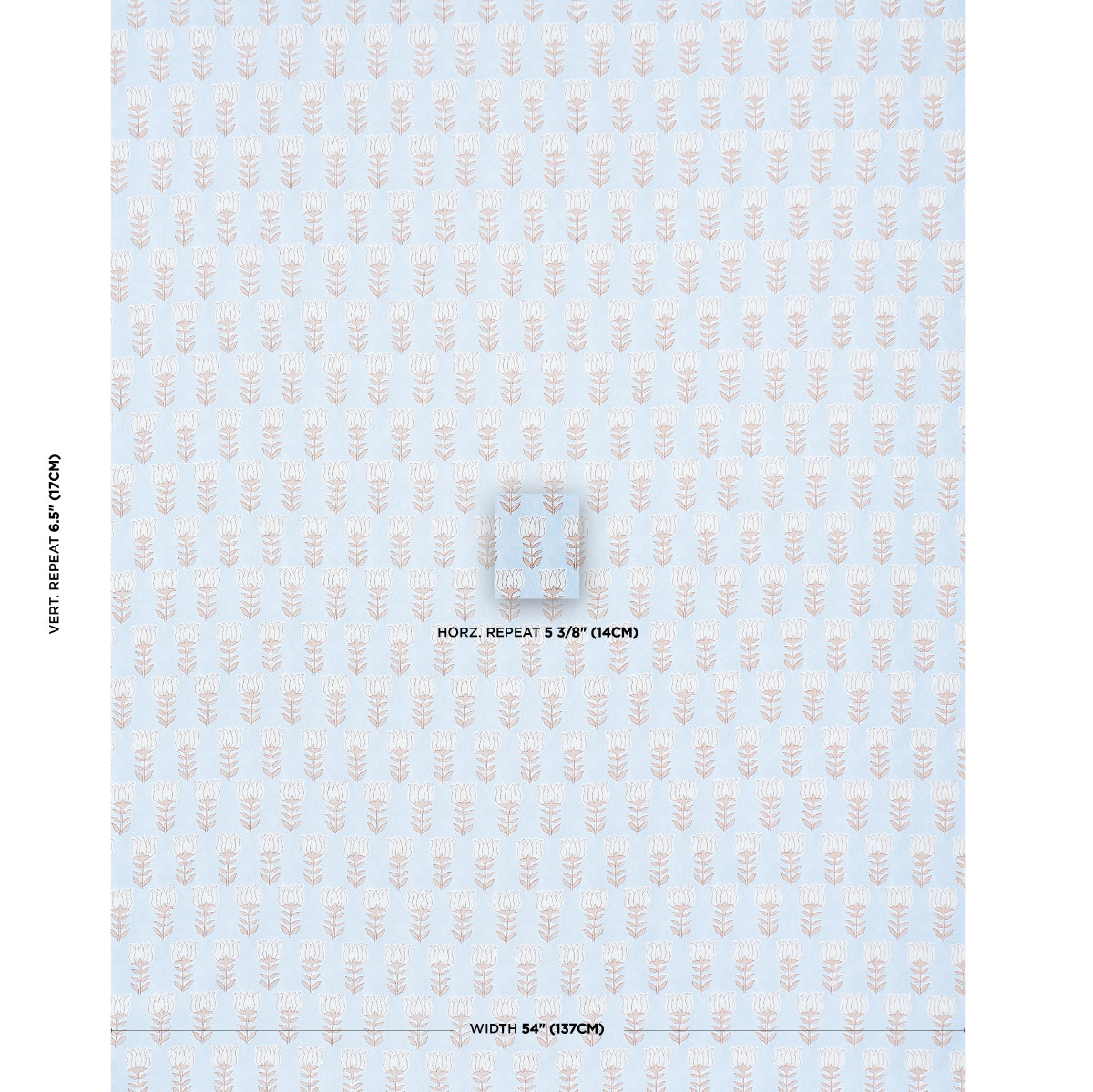 SCHUMACHER  JACARANDA MIA TULIP PRINTS PRINTS SKY , SAND   - 181390