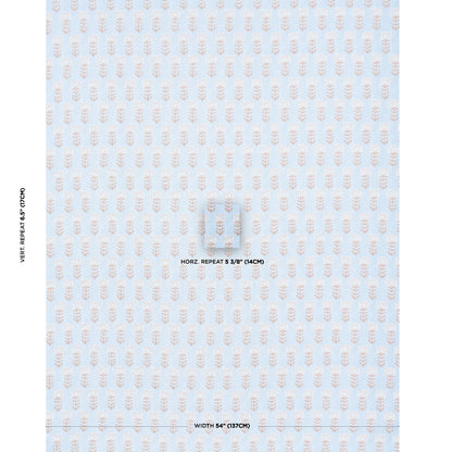 SCHUMACHER  JACARANDA MIA TULIP PRINTS PRINTS SKY , SAND   - 181390