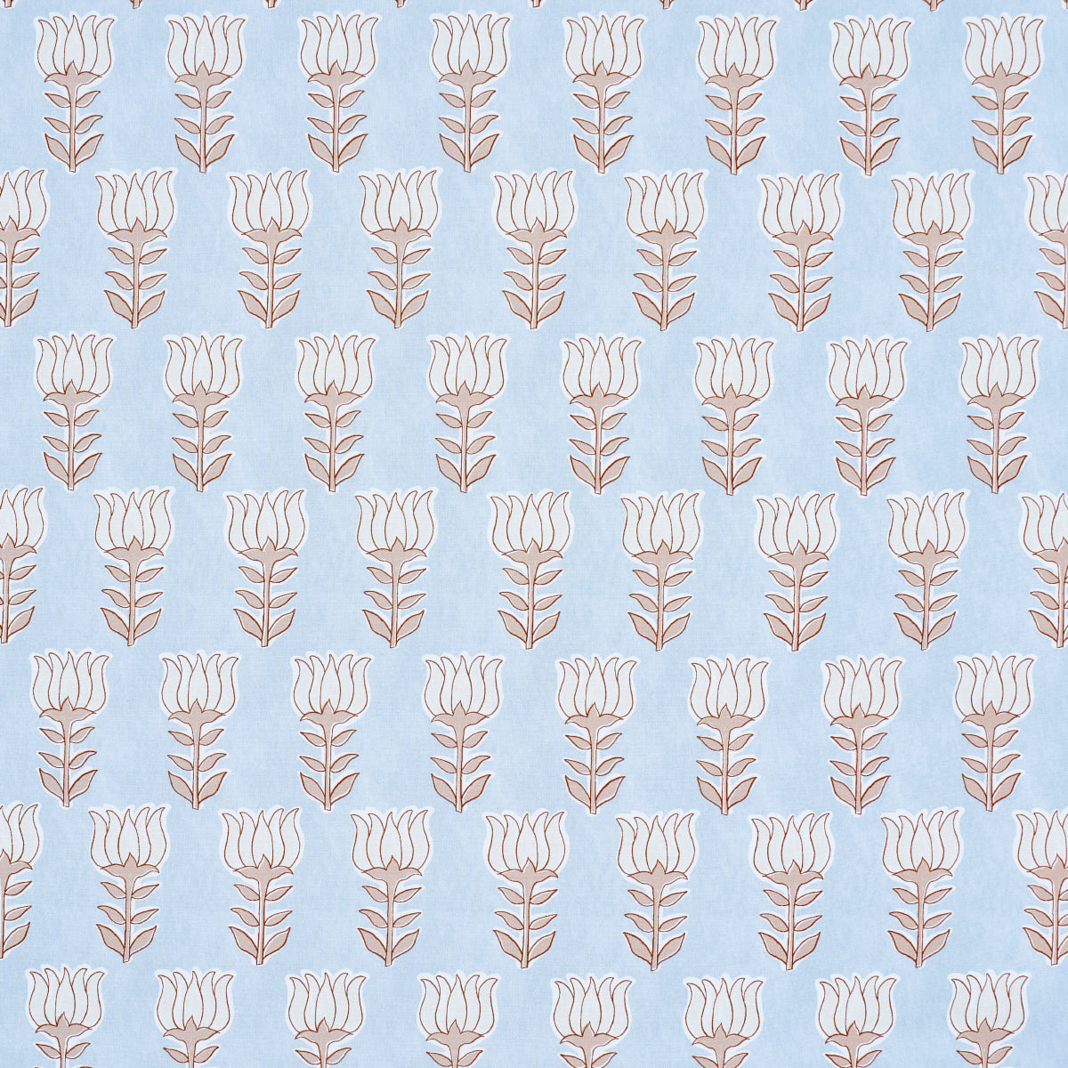 SCHUMACHER  JACARANDA MIA TULIP PRINTS PRINTS SKY , SAND   - 181390