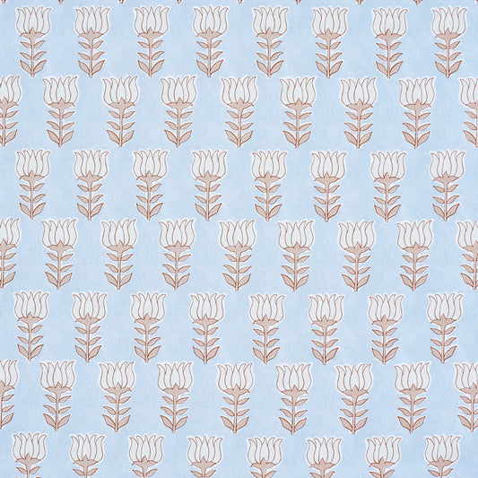 SCHUMACHER  JACARANDA MIA TULIP PRINTS PRINTS SKY , SAND   - 181390