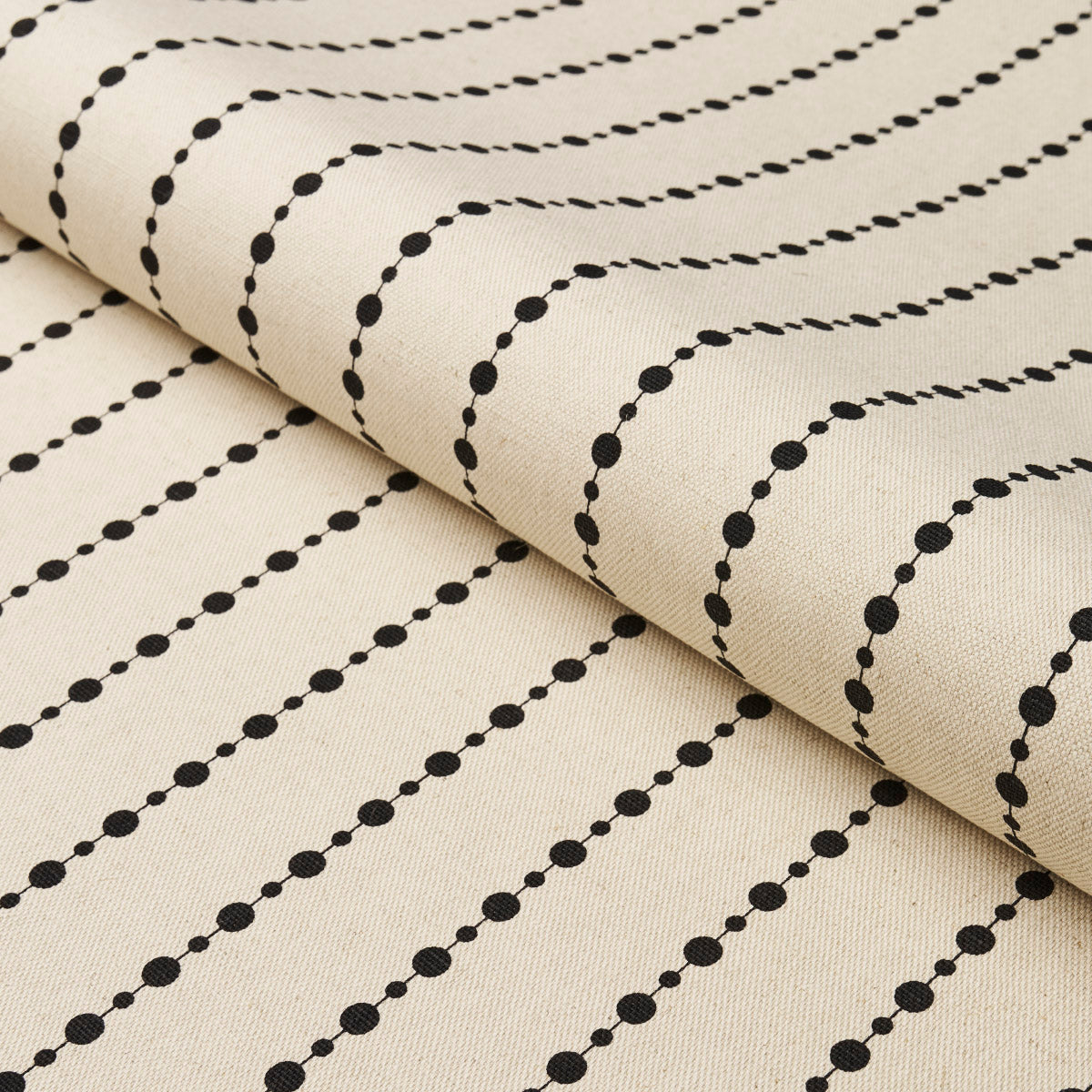 SCHUMACHER  NEISHA CROSLAND BEADED STRIPE   Black And Cream   - 181430