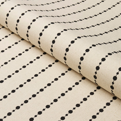 SCHUMACHER  NEISHA CROSLAND BEADED STRIPE   Black And Cream   - 181430