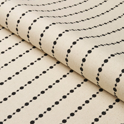 SCHUMACHER  NEISHA CROSLAND BEADED STRIPE   Black And Cream   - 181430