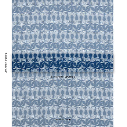 SCHUMACHER  NEISHA CROSLAND HEDGEHOG PRINTS PRINTS DENIM WHITE   - 181450