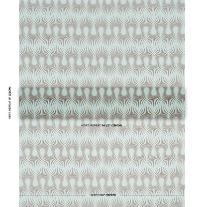 SCHUMACHER  NEISHA CROSLAND HEDGEHOG PRINTS PRINTS DUCK EGG BROWN   - 181451