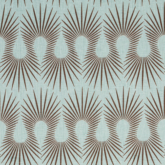 SCHUMACHER  NEISHA CROSLAND HEDGEHOG PRINTS PRINTS DUCK EGG BROWN   - 181451