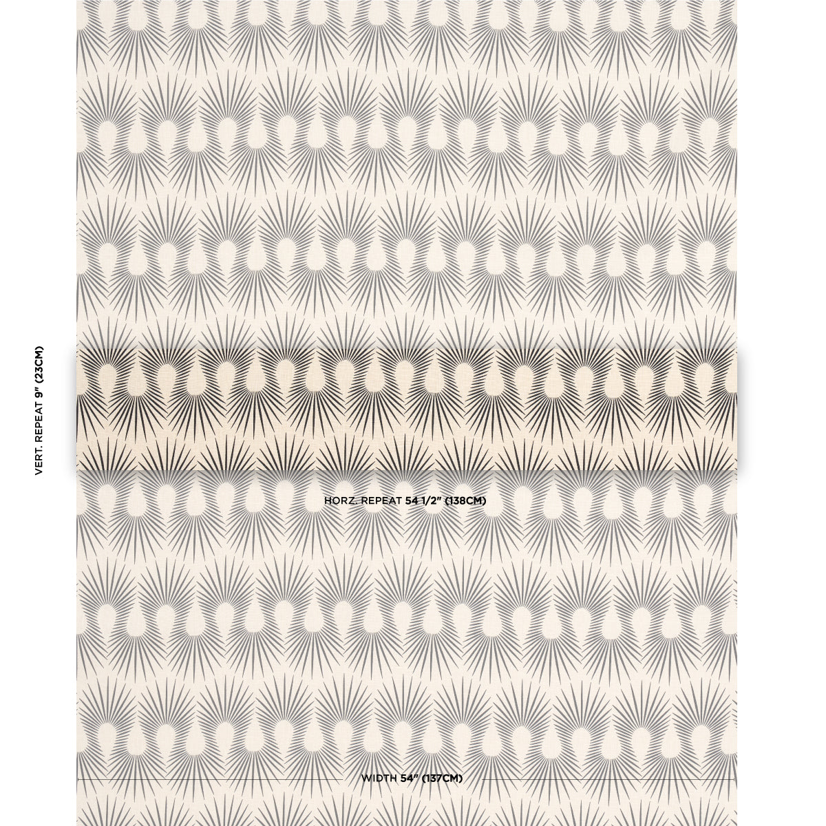 SCHUMACHER  NEISHA CROSLAND HEDGEHOG PRINTS PRINTS PUTTY  BLACK   - 181452